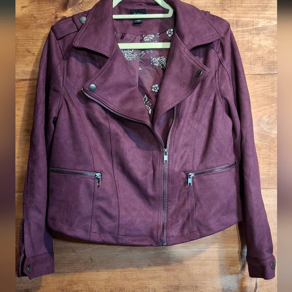 MWT Simply Emma Purple Jacket